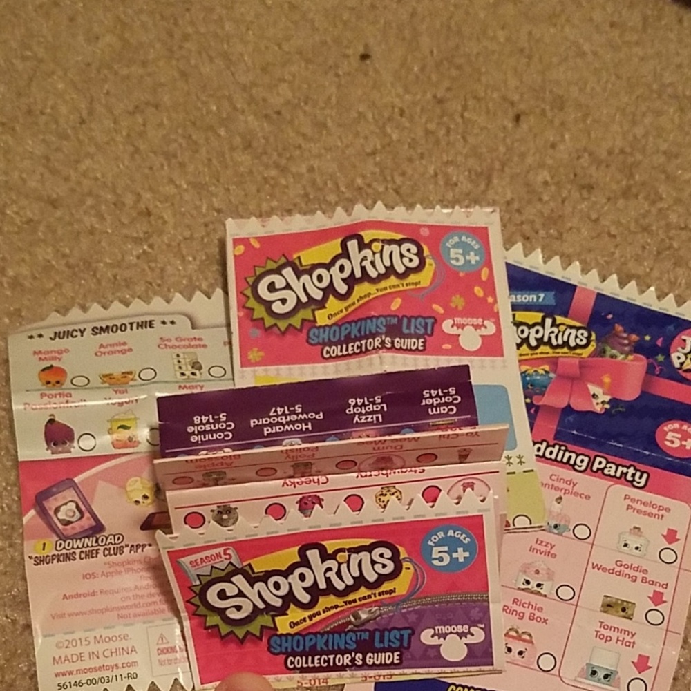 80 pack of Shopkins With Accessories